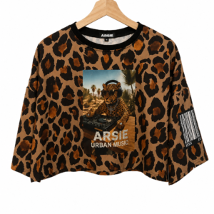CROP TOP LEOPARDO DJ