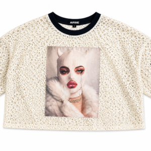 CROP TOP BALA BEIGE RED