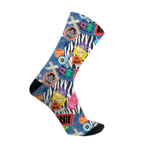 Calcetines Denim Parches Arsie