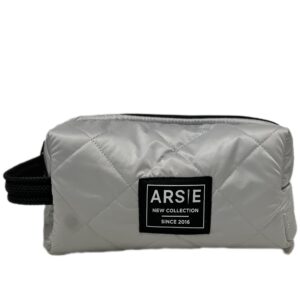 Bolso mano plata mate